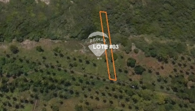 TERRENO EN PLAYA EL ESPINO EN  VENTA  (LOTE #03)