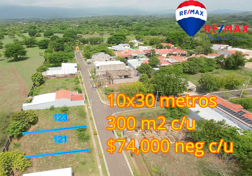 Lote en exclusiva Res. Riverside Gardens, San Miguel — Propiedades — RE/MAX Central El Salvador